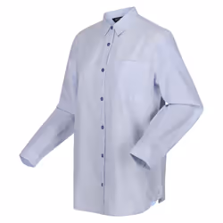 Regatta Womens/Ladies Primevere Striped Shirt - 16 UK, Hydrangea Blue