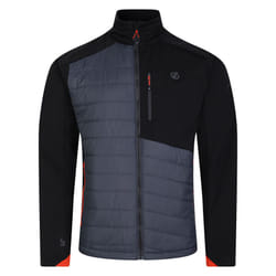 Dare 2B Mens Mountaineer Hybrid Jacket - 3XL, Black/Ebony Grey