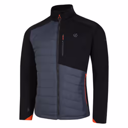 Dare 2B Mens Mountaineer Hybrid Jacket - 3XL, Black/Ebony Grey