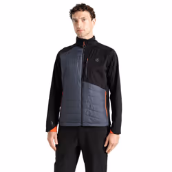 Dare 2B Mens Mountaineer Hybrid Jacket - 3XL, Black/Ebony Grey