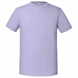 Fruit Of The Loom Mens Iconic 195 Ringspun Premium Tshirt - L UK, Soft Lavender