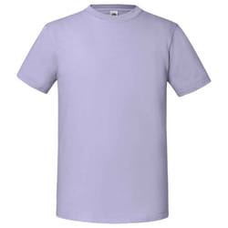 Fruit Of The Loom Mens Iconic 195 Ringspun Premium Tshirt - L UK, Soft Lavender