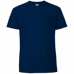 Fruit Of The Loom Mens Iconic 195 Ringspun Premium Tshirt - S UK, Mountain Blue