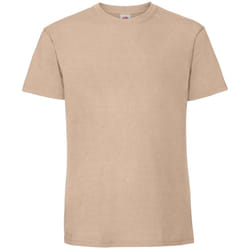 Fruit Of The Loom Mens Iconic 195 Ringspun Premium Tshirt - XL UK, Desert Sand