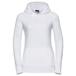 Russell Womens/Ladies Authentic Hoodie - 16 UK, White