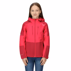 Regatta Childrens/Kids Highton IV Waterproof Jacket - 14 Years, Pink Potion/Berry Pink