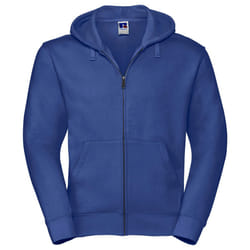 Russell Mens Authentic Full Zip Hoodie - XL, Bright Royal Blue