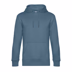 B&C Mens King Hoodie - S, Nordic Blue