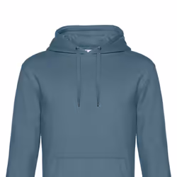 B&C Mens King Hoodie - S, Nordic Blue