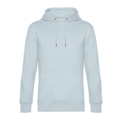 B&C Mens King Hoodie - L, Pure Sky