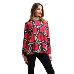 Regatta Womens/Ladies Orla Floral Lightweight Breathable Blouse - 10 UK, Apple Blossom Pink