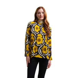 Regatta Womens/Ladies Orla Floral Lightweight Breathable Blouse - 12 UK, Apple Blossom Yellow