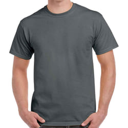 Gildan Adults Unisex Heavy Cotton T Shirt - 3XL, Charcoal