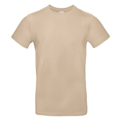 B&C Collection Mens T-Shirt - XL, Sand
