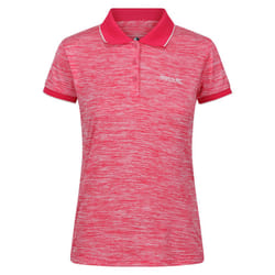 Regatta Womens/Ladies Remex II Polo Neck T-Shirt - 10 UK, Peony