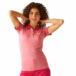 Regatta Womens/Ladies Remex II Polo Neck T-Shirt - 10 UK, Peony