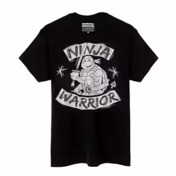 TMNT Mens Ninja Warrior T-Shirt - XXL, Black