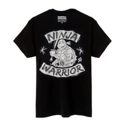 TMNT Mens Ninja Warrior T-Shirt - XXL, Black