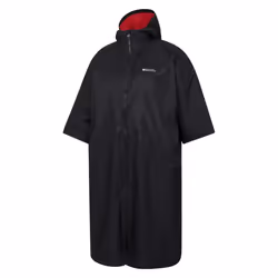 Mountain Warehouse Mens Coastline Water Resistant Changing Robe - M, Black