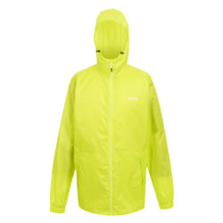 Regatta Mens Pack It III Waterproof Jacket - L, Citron Lime
