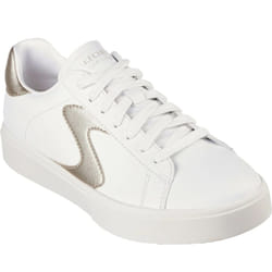 Skechers Womens/Ladies Eden LX Beaming Glory Trainers - 8 UK, White/Gold