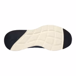 Skechers Mens Court Yatton Suede Skech-Air Trainers - 6 UK, Navy/Natural