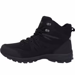 Hi-Tec Mens Jackdaw Waterproof Mid Cut Boots - 5 UK, Black/Carbon Grey