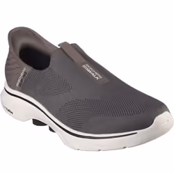 Skechers Mens Go Walk 7 - Easy On 2 Shoes - 6 UK, Brown
