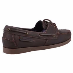 Cotswold Mens Bartrim Leather Boat Shoes - 12 UK, Brown
