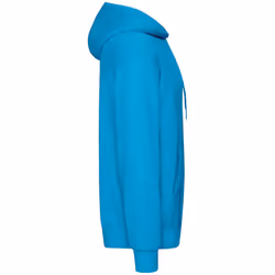 Fruit Of The Loom Unisex Adults Classic Hooded Sweatshirt - XXL, Azure Blue - Additional view 2