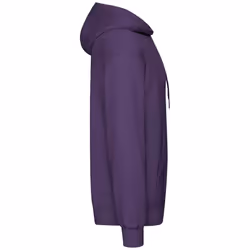 Fruit Of The Loom Unisex Adults Classic Hooded Sweatshirt - XXL, Purple - Additional view 2