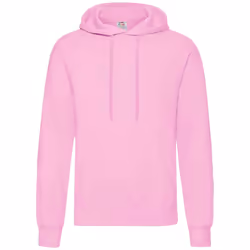Fruit Of The Loom Unisex Adults Classic Hooded Sweatshirt - XXL, Light Pink