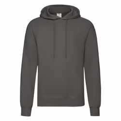 Fruit Of The Loom Unisex Adults Classic Hooded Sweatshirt - S, Light Graphite