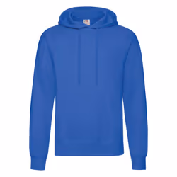 Fruit Of The Loom Unisex Adults Classic Hooded Sweatshirt - S, Royal Blue