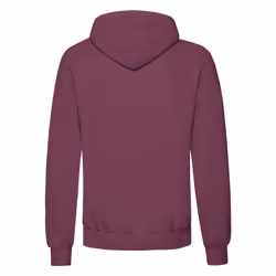 Fruit Of The Loom Unisex Adults Classic Hooded Sweatshirt - S, Burgundy