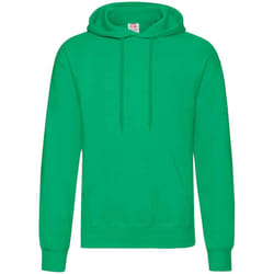Fruit Of The Loom Unisex Adults Classic Hooded Sweatshirt - S, Kelly Green