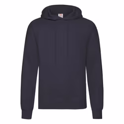 Fruit Of The Loom Unisex Adults Classic Hooded Sweatshirt - S, Deep Navy
