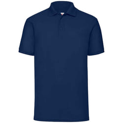 Fruit of the Loom Mens 65/35 Polo Shirt - S, Navy