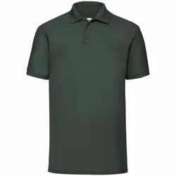 Fruit of the Loom Mens 65/35 Polo Shirt - 3XL, Bottle Green