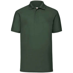 Fruit of the Loom Mens 65/35 Polo Shirt - 3XL, Bottle Green