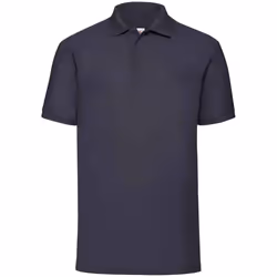 Fruit of the Loom Mens 65/35 Polo Shirt - M, Deep Navy
