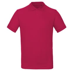 B&C Collection Mens Inspire Polo Shirt - S, Sorbet