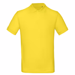 B&C Collection Mens Inspire Polo Shirt - S, Solar Yellow