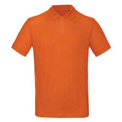 B&C Collection Mens Inspire Polo Shirt - S, Urban Orange