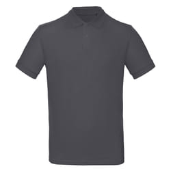 B&C Collection Mens Inspire Polo Shirt - S, Dark Grey