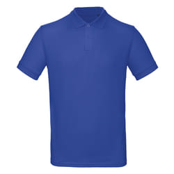 B&C Collection Mens Inspire Polo Shirt - S, Cobalt Blue