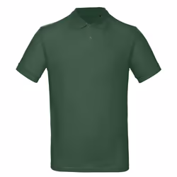 B&C Collection Mens Inspire Polo Shirt - S, Bottle Green