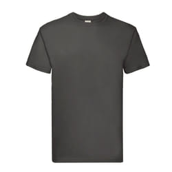 Fruit of the Loom Mens Super Premium T-Shirt - XL, Light Graphite