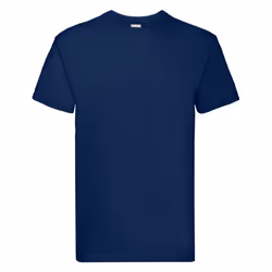 Fruit of the Loom Mens Super Premium T-Shirt - M, Navy