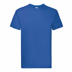 Fruit of the Loom Mens Super Premium T-Shirt - L, Royal Blue